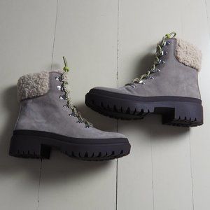 Eavan Suede Booties NWT